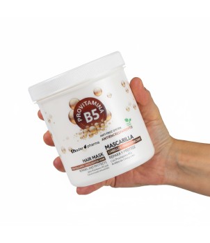 Mascarilla efecto anti-frizz Provitamina B5 y aceites de Coco y Lino